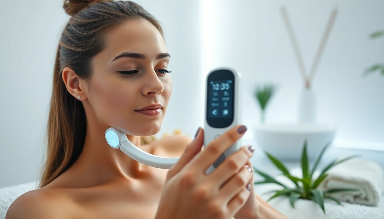 Erleben Sie die evodrop Erfahrung in einem modernen Wellnessraum mit entspannendem Ambiente.