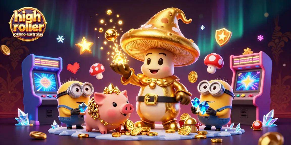 Experience top-tier gameplay at a high roller casino Australia with magical characters and gaming elements