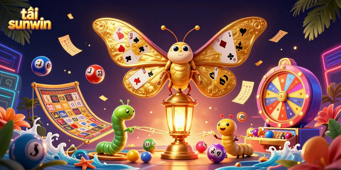 Engage in the thrill of tải sunwin with colorful lottery balls and captivating casino scenes