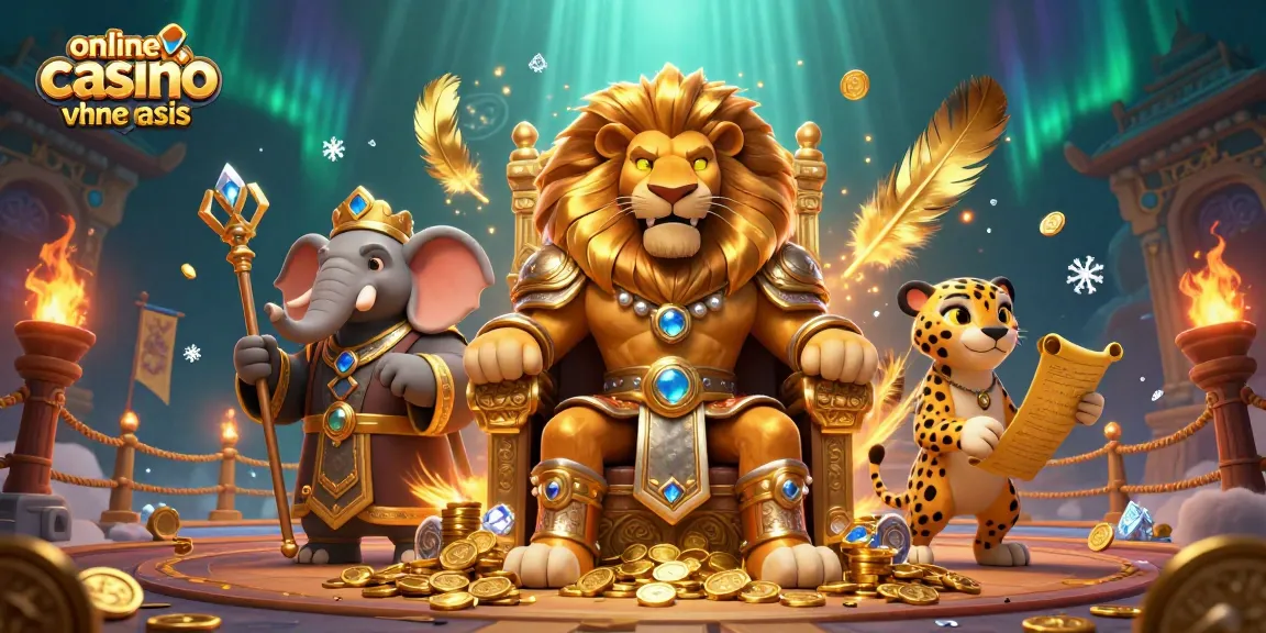Experience the excitement of games at an online casino ohne oasis with vibrant characters amidst rich visuals